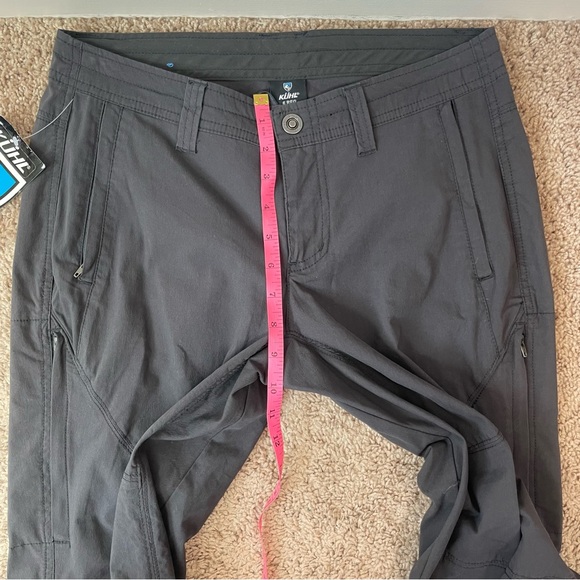 Kuhl Women's Spire Roll-Up 32” Inseam Grey Hiking Outdoor Pants Size 6 Reg New - Picture 13 of 16